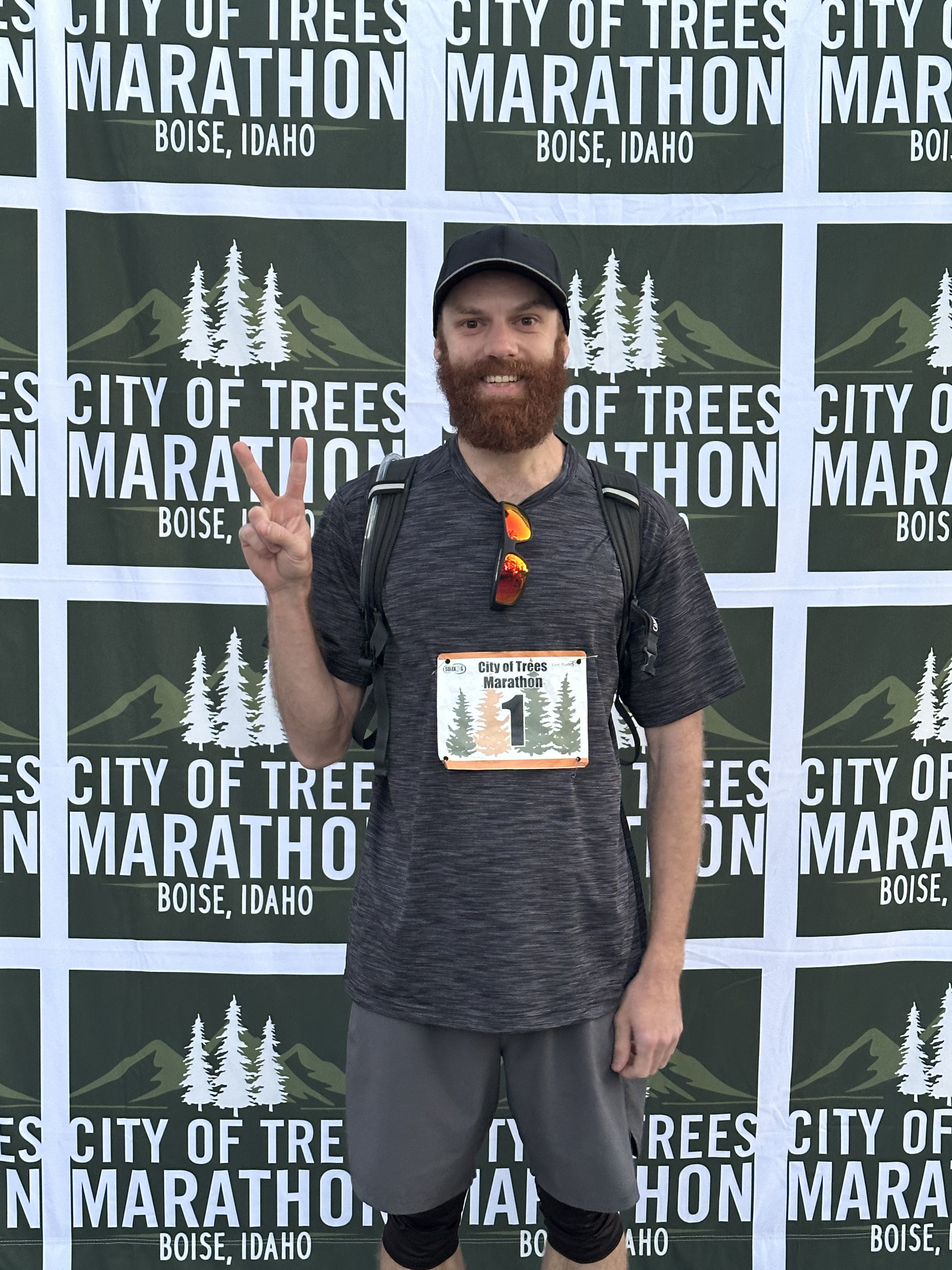 DK at the City of Trees Marathon